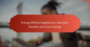Energy-Efficient Appliances: Selection, Benefits and Cost Savings