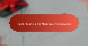 教授孩子们节约用水的技巧